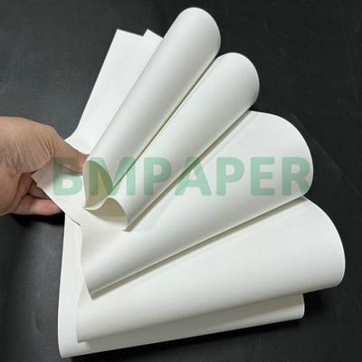 Impresión láser de papel sintético de color blanco mate de 120um y 130um para etiquetas de 33 cm x 48,5 cm