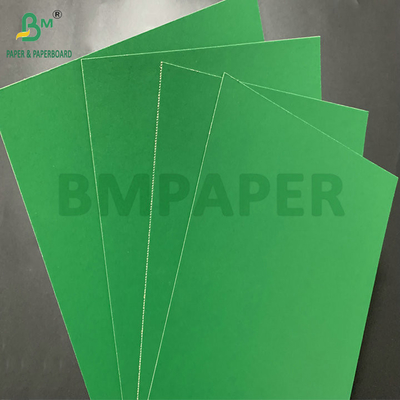 1.1mm 1.2mm Verde recubierto de laca de rigidez de cartón cartón de espalda gris de cartón duro