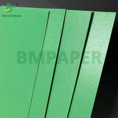 1.1mm 1.2mm Verde recubierto de laca de rigidez de cartón cartón de espalda gris de cartón duro