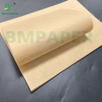 Bolso de papel de alta resistencia de papel de color marrón 70gm 80gm Kraft semi-extensible