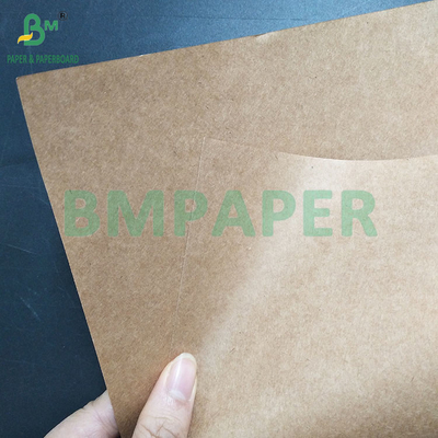 120 gramos de papel Kraft marrón de alta resistencia para alimentos para bolsas de comestibles