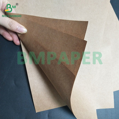 120 gramos de papel Kraft marrón de alta resistencia para alimentos para bolsas de comestibles