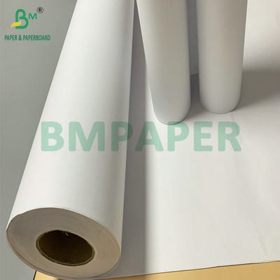 92 Brillante 20 libras CAD Plotter papel de cartón de rollo de embalaje 36 'X 300 pies 2' núcleo