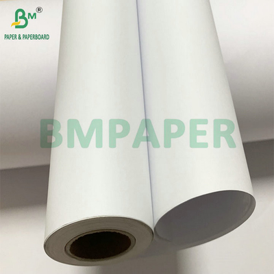 92 Brillante 20 libras CAD Plotter papel de cartón de rollo de embalaje 36 'X 300 pies 2' núcleo