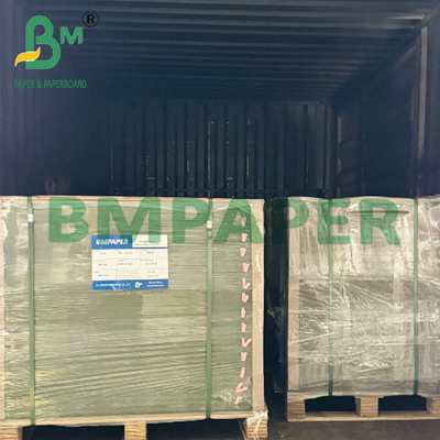 1.2mm 1.5mm Color Verde Laminado Gray Back Board para la caja de joyas