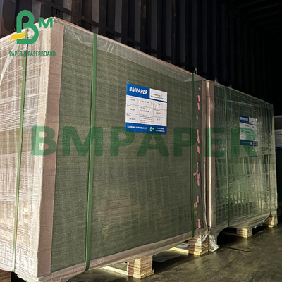 1.2mm 1.5mm Color Verde Laminado Gray Back Board para la caja de joyas