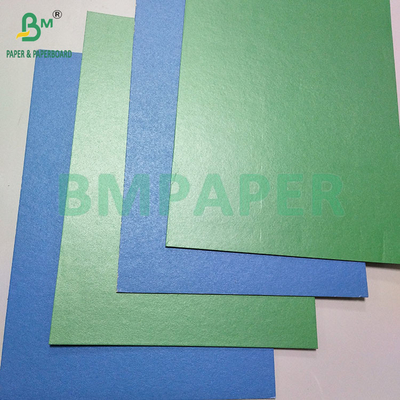 1.2MM Single Side Coated Barato Laminado de Tabla Azul Gris para la fabricación de zapatos Caja