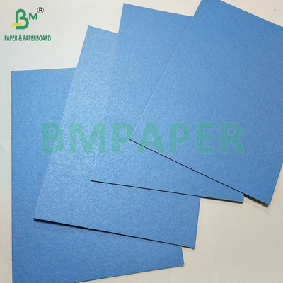 1.2MM Single Side Coated Barato Laminado de Tabla Azul Gris para la fabricación de zapatos Caja