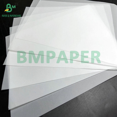 73 gramos 83 gramos Papel de rastreo transparente para dibujos de ingeniería arquitectónica 31 x 43 pulgadas