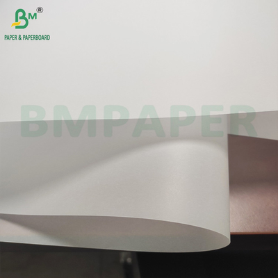 Rollo de papel de pergamino blanco muy transparente 50 g - 130 g
