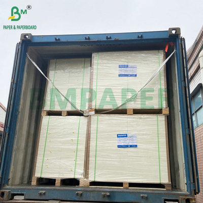 Papel blanco brillante de alta resistencia a la humedad para hacer etiquetas de botellas de cerveza 65 x 95 cm