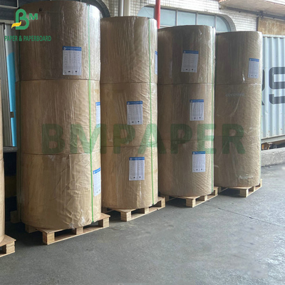Papel blanco brillante de alta resistencia a la humedad para hacer etiquetas de botellas de cerveza 65 x 95 cm