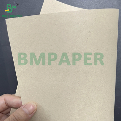 100 300 GSM Papel de caña de azúcar marrón ligero reciclable