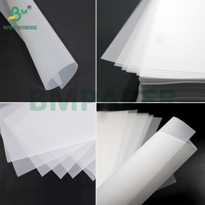 50 g 83 g de papel translúcido de trazaje Papel de mantequilla para CAD Excelente absorción de tinta