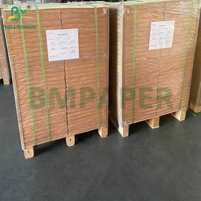 200 gm 400 gm Papel blanco natural de pulpa de caña de azúcar de calidad alimentaria