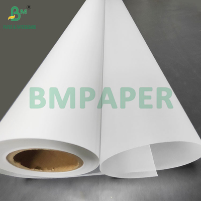 Papel translúcido de inyección de tinta de 83 gsm 93 gsm para dibujar bocetos 914 mm x 50 m