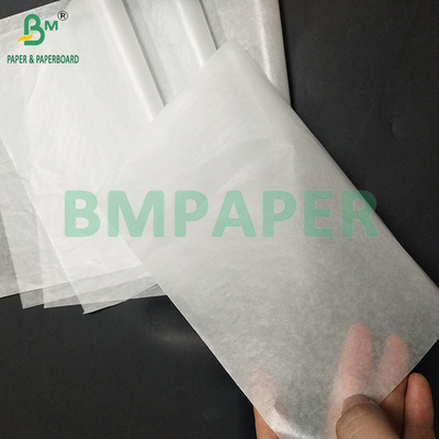 20 gramos de papel blanco semitransparente para embalaje de ropa