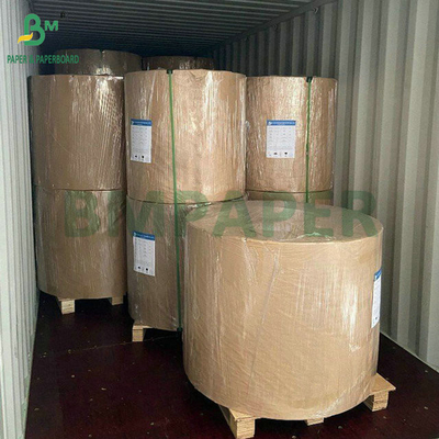35 gr 38 gr Seguridad alimentaria Papel a prueba de grasa de color marrón para envolver hamburguesas A1 A0