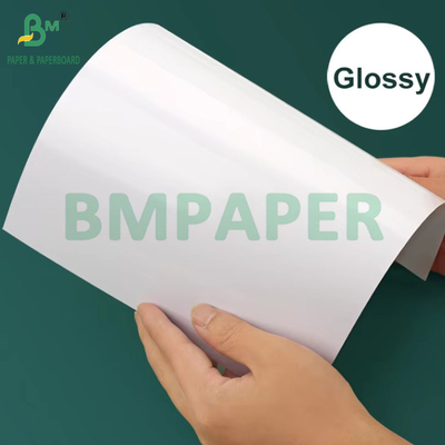 Impresión con láser de 150 gramos de papel revestido brillante de doble cara para folletos de 32 x 45 cm