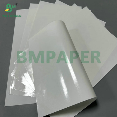 Papel recubierto en PE de 100 gramos de dos lados 100% resistente al agua y brillante para hacer bolsas de embalaje de semillas