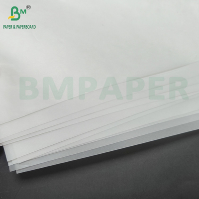 Rollo de papel de rastreo 24 pulgadas x 55 pulgadas Rollo de papel de rastreo blanco