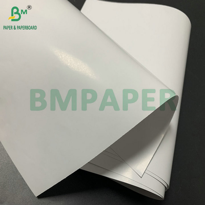 60# 80g 90g C1S revestido de un lado con superficie brillante de papel de arte 28' x 24'