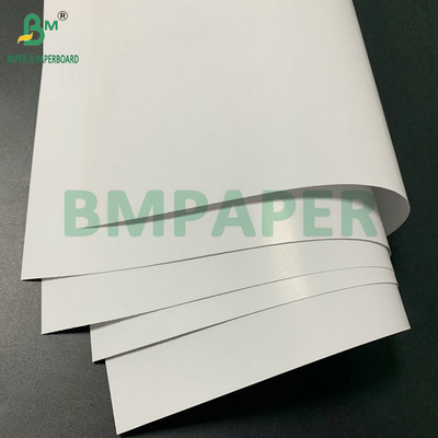 60# 80g 90g C1S revestido de un lado con superficie brillante de papel de arte 28' x 24'