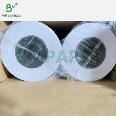 Papel revestido brillante de 150 gramos para impresora de tóner láser 3 pulgadas núcleo 841mm 420mm rollos