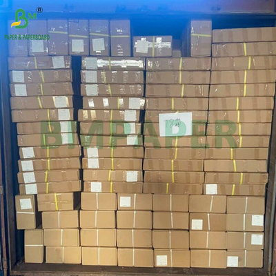 Superficie lisa 20lb 18' 24' papel de impresión de doble cara para impresora de inyección de tinta de gran formato