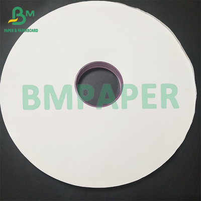 Papel de embalaje de paja impreso a medida de 28 gsm 44 mm fácilmente degradable