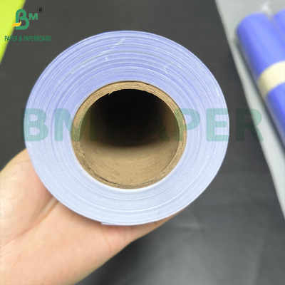 Papel de impresión digital de una sola cara Papel azul de 24 en x 50 yardas