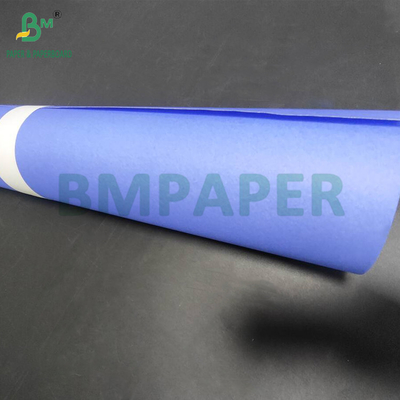 Papel de dibujo azul púrpura de 80 gramos para ingeniería de 610 mm x 50 m