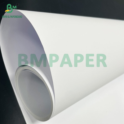 Blanco brillante de 24 libras 28 libras de color de inyección de tinta de papel laminado de cartón de 36 pulgadas x 150 pies