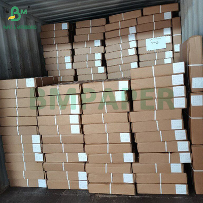 Blanco brillante de 24 libras 28 libras de color de inyección de tinta de papel laminado de cartón de 36 pulgadas x 150 pies