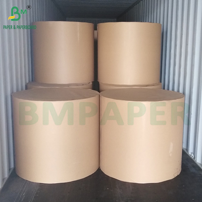 Papel kraft natural de alta resistencia para bolsas de transporte 70 gm 80 gm