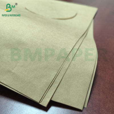 Papel kraft natural de alta resistencia para bolsas de transporte 70 gm 80 gm