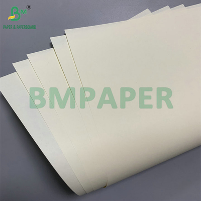 Papel sin madera de color marfil liso de 50 gramos Papel sin revestimiento Papel de libro Jumbo Roll
