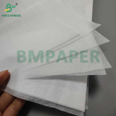 Papel de tejido blanco libre de ácido de 17 gramos para envoltura de flores 500 x 760 mm Superficie lisa