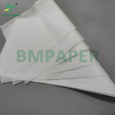 Papel de tejido blanco libre de ácido de 17 gramos para envoltura de flores 500 x 760 mm Superficie lisa