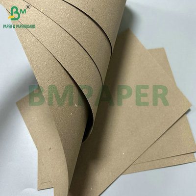 Color natural 60gm 100gm 120gm Papel artesanal marrón para bolsas de compras en hojas