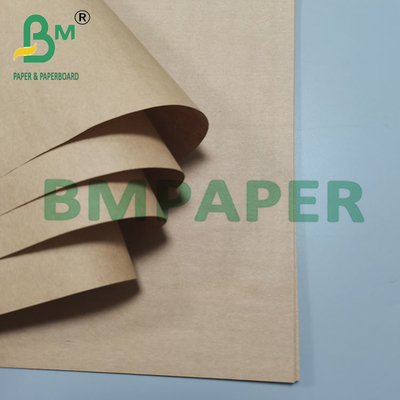80 g de papel kraft de resistencia húmeda marrón para etiquetas de envases de alimentos congelados