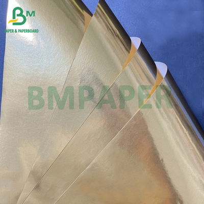 70 gramos de papel dorado brillante de resistencia a la humedad para etiquetas de bebidas 70 cm x 100 cm