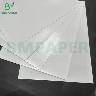 Papel de arte blanco recubierto de una cara 80 gsm 85 gsm para uso en etiquetas adhesivas