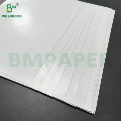 Papel de arte blanco recubierto de una cara 80 gsm 85 gsm para uso en etiquetas adhesivas