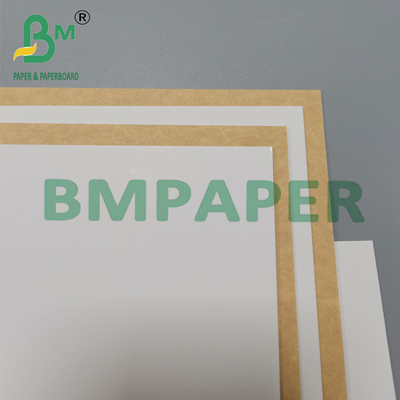 325g 787mm Alta durabilidad de cartón Kraft blanco recubierto para caja de regalos
