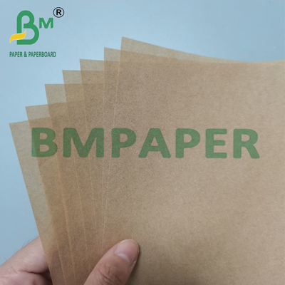 34 g 635 mm de ancho Papel de abrigo sin blanquear de grado alimenticio con silicones a prueba de grasa