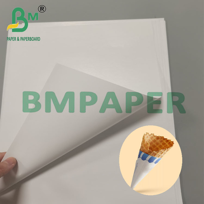 80 g de papel de manga de postre de una sola vez con forma cónica y cónica