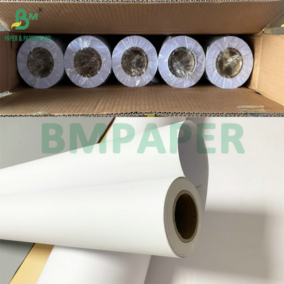 24 'Rollas de gran formato 20 lb. Cad de inyección de tinta Bond Rolls 5 rollos por caja 2' 'núcleo