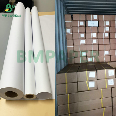 24 'Rollas de gran formato 20 lb. Cad de inyección de tinta Bond Rolls 5 rollos por caja 2' 'núcleo