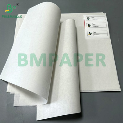 40 gramos 50 gramos Papel blanco liso de folleto para el manual de instrucciones Impresión 580 x 400 mm